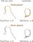 The Beadsmith Basic Elements Leverbacks – Gold Plated – 10mm x 15mm – 6 Pieces (3 Pairs) – Earring Hooks Findings – Jewelry Components for Making Dangle and Drop Earrings